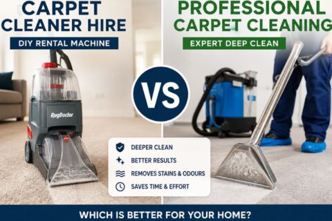 Carpet Cleaner Hire vs Professional Carpet Cleaning: Which Is Better?