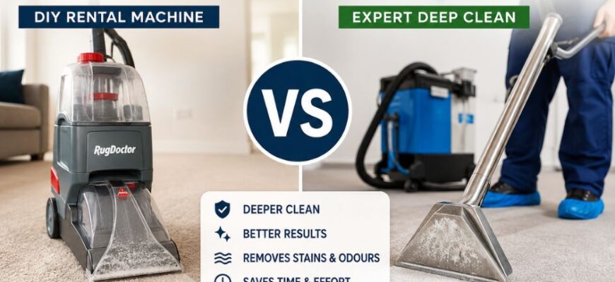 Carpet Cleaner Hire vs Professional Carpet Cleaning: Which Is Better?