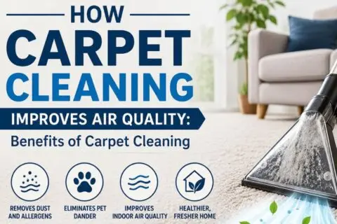 How Carpet Cleaning Improves Air Quality: Benefits of Carpet Cleaning