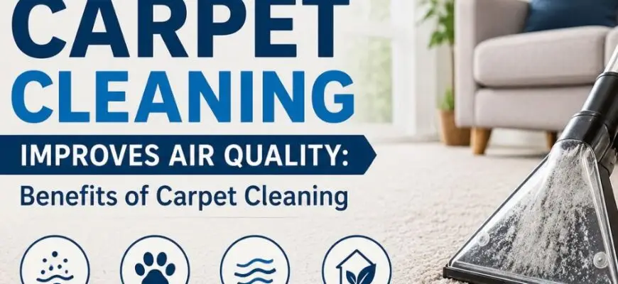 How Carpet Cleaning Improves Air Quality: Benefits of Carpet Cleaning
