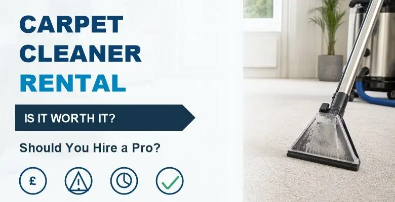 Carpet Cleaner Rental: Is It Worth It or Should You Hire a Pro?