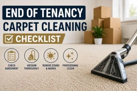 End of Tenancy Carpet Cleaning Checklist