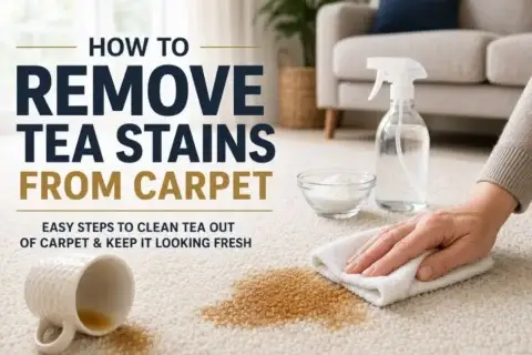 How to Remove Tea Stains From Carpet