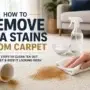 How to Remove Tea Stains From Carpet