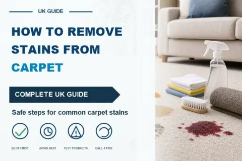 How to Remove Stains From Carpet: Complete UK Guide