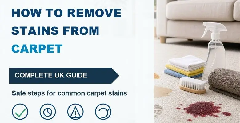 How to Remove Stains From Carpet: Complete UK Guide