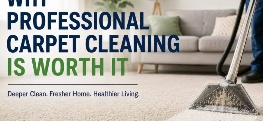 Why Professional Carpet Cleaning Is Worth It