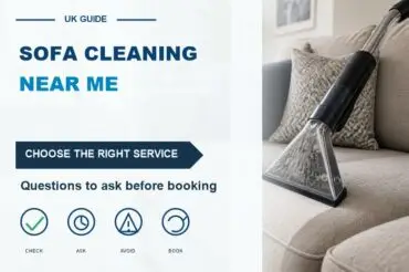 Sofa Cleaning Near Me: How to Choose a Local Cleaner