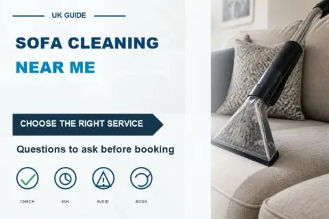 Sofa Cleaning Near Me: How to Choose a Local Cleaner